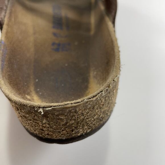 Birkenstock Florida Sandals Womens Size 42 US Size 11-11.5 Brown Leather Soft FB - Picture 10 of 10